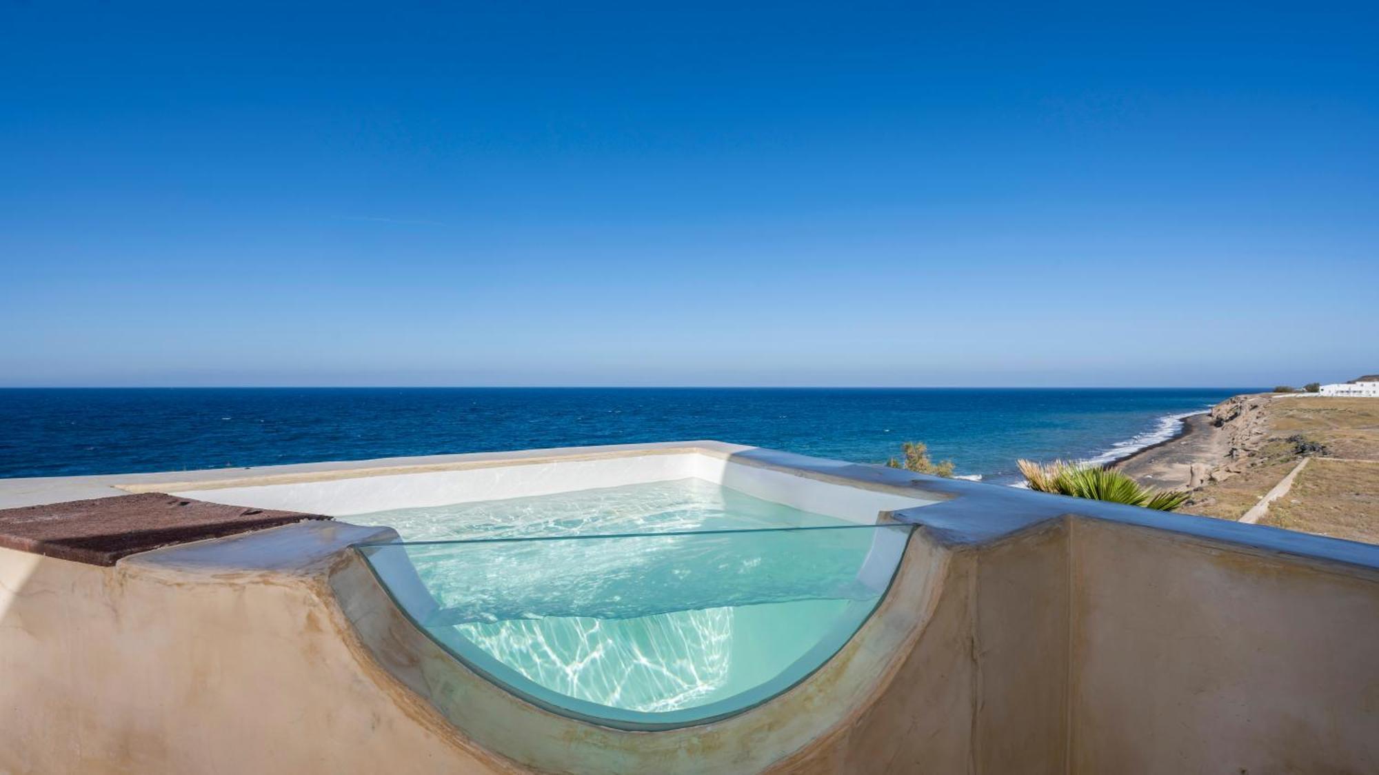 Michelangelo Beach Villa Oia  Exterior photo