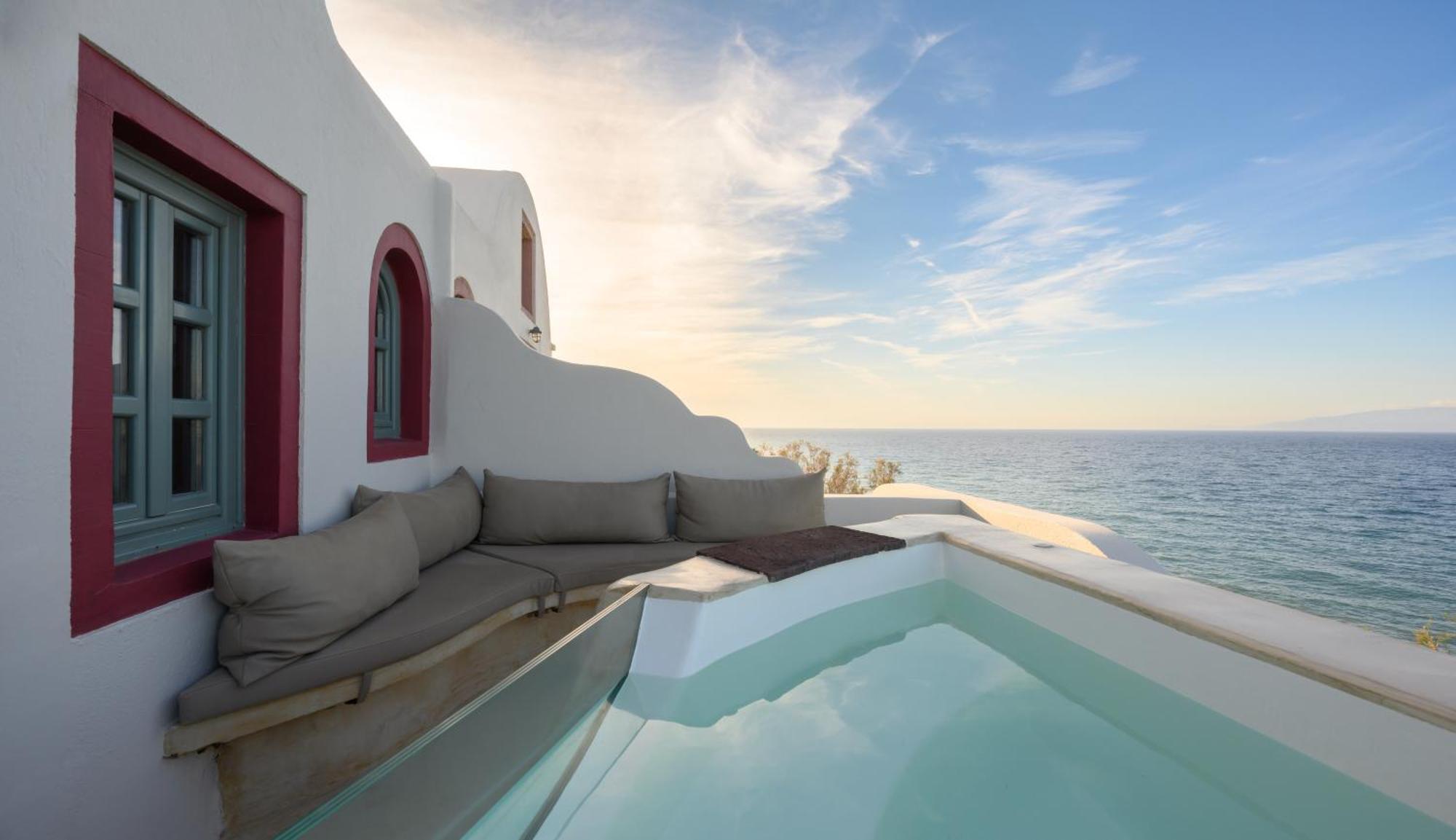 Michelangelo Beach Villa Oia  Exterior photo